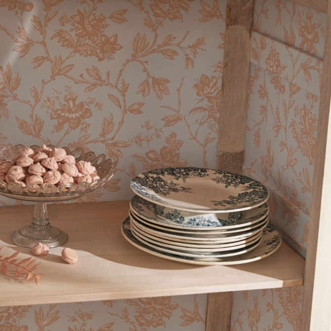 Papel Pintado Flores románticas - ANGLET 03 | MURAKE - 85978