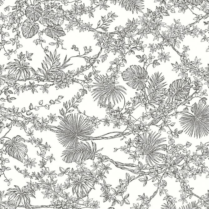 Papel Pintado Jardín de plantas - CANCALE 03 | MURAKE - 85983