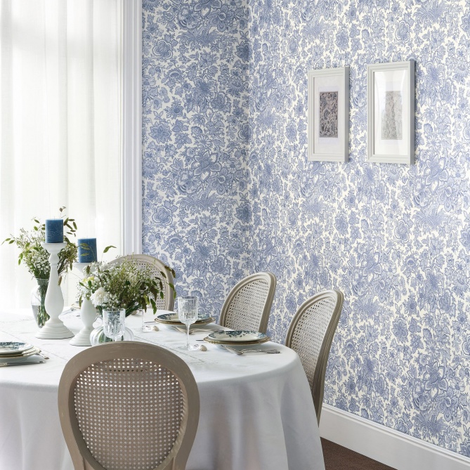 Papel Pintado Flores provenzales - OLERON 03 | MURAKE - 85988