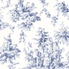 Papel Pintado Toiles de Jouy inspirado en China - CROISIC 02 | MURAKE - 85992