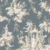 Papel Pintado Toiles de Jouy inspirado en China - CROISIC 03 | MURAKE - 85993