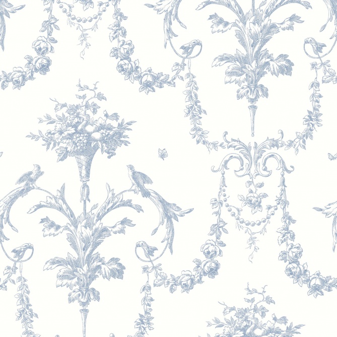 Papel Pintado Toiles de Jouy - PAIMPOL 03 | MURAKE - 86003