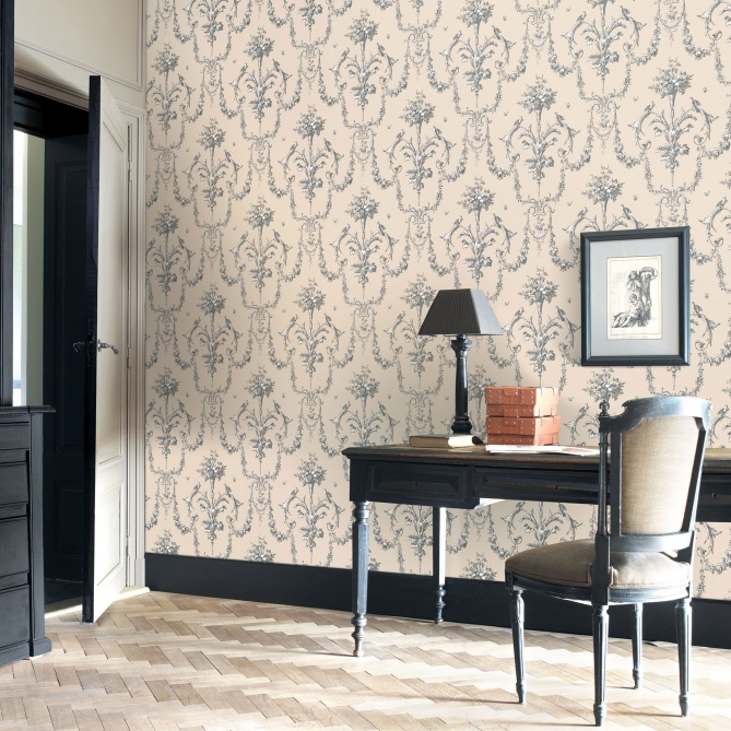 Papel Pintado Toiles de Jouy - PAIMPOL 06 | MURAKE - 86006