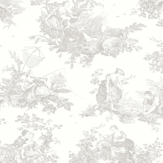 Papel Pintado Toiles de Jouy - LANDEDA 05 | MURAKE - 86015