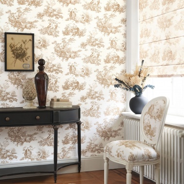 Papel Pintado Toiles de Jouy - LANDEDA 01 | MURAKE - 86011