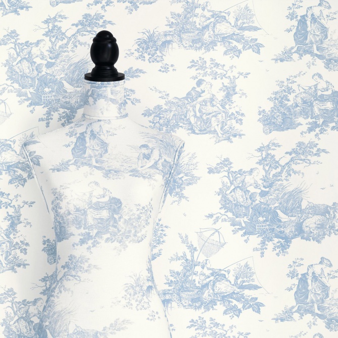 Papel Pintado Toiles de Jouy - LANDEDA 02 | MURAKE - 86012