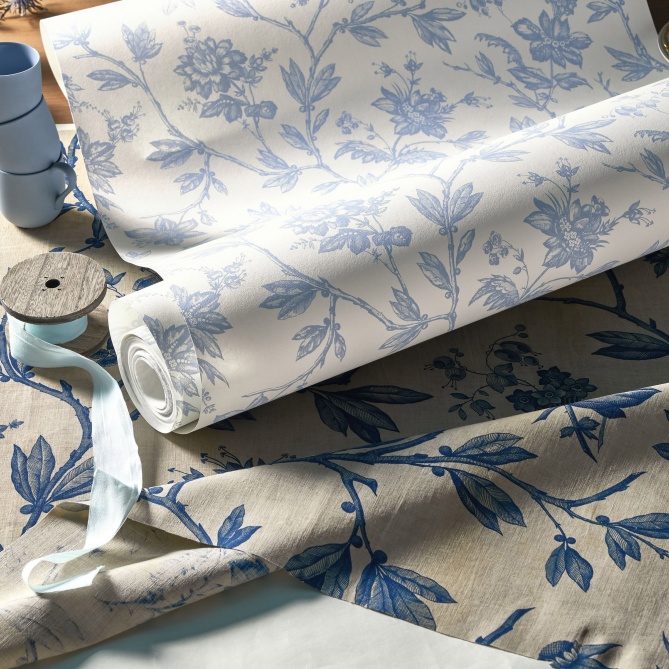 Papel Pintado Flores románticas - ANGLET 04 | MURAKE - 85979