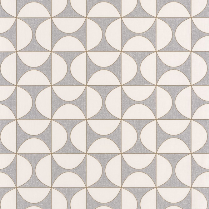 Papel Pintado Curvas y líneas rectas - HEIKKI 03 | MURAKE - 85758