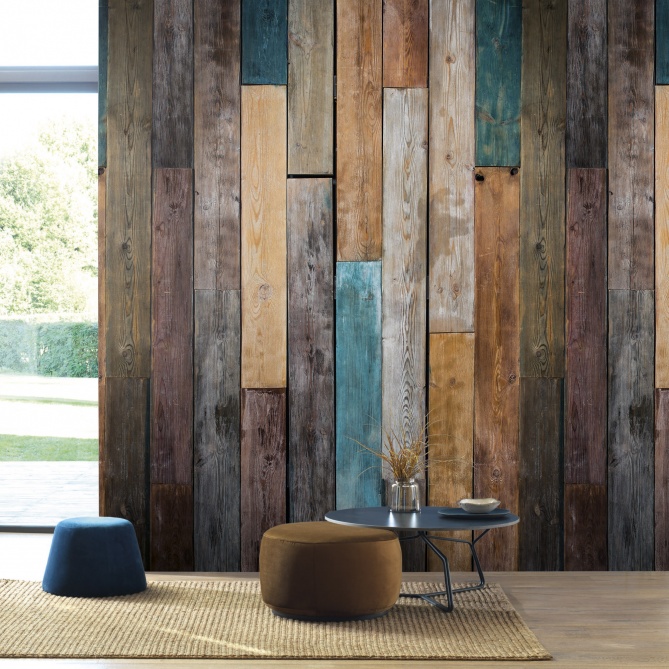 Mural Grandes tablas de madera - HOLT  | MURAKE - 85933