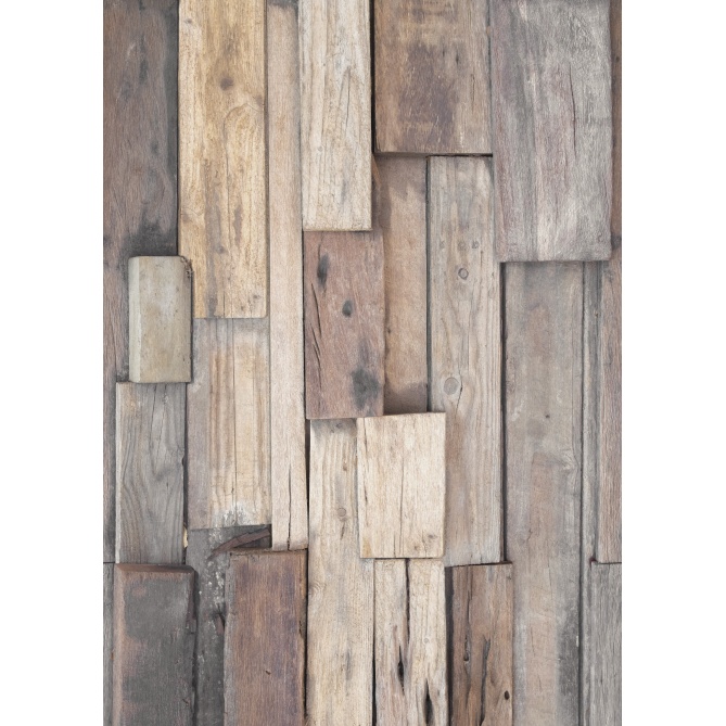Mural Tablas de madera - BISKU  | MURAKE - 85934