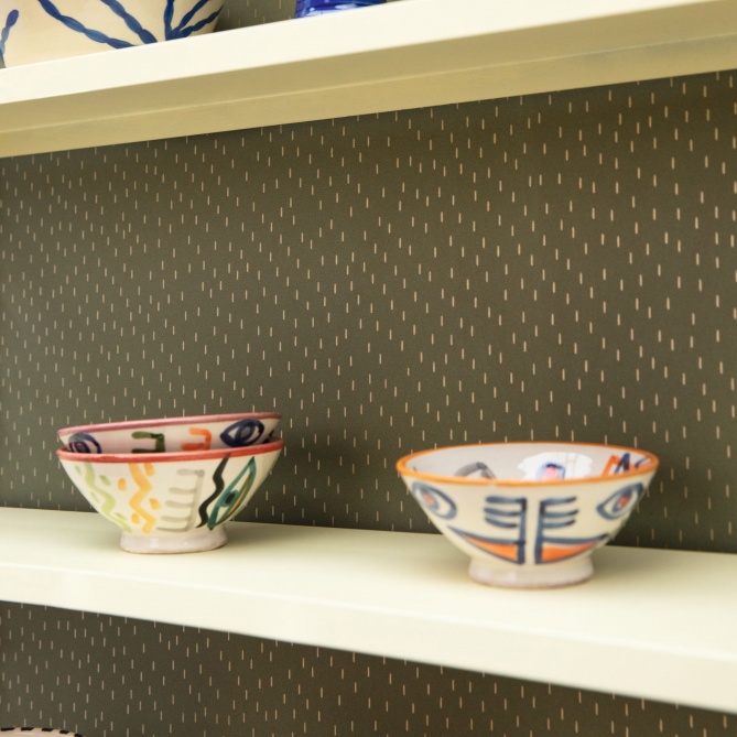 Papel Pintado Pequeños trazos - TREPORT 04 | MURAKE - 86034