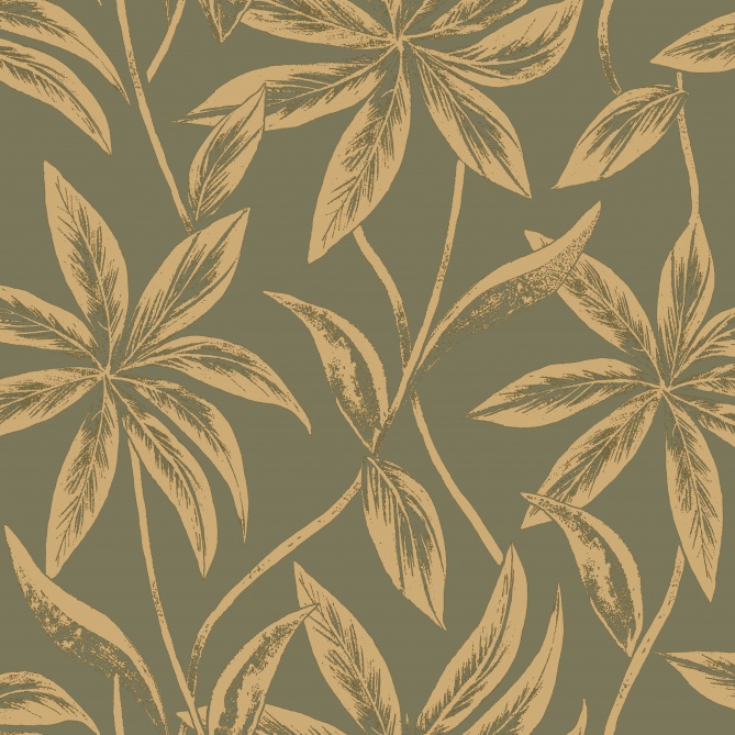 Papel Pintado Hojas de castaños - FECAMP 06 | MURAKE - 86066