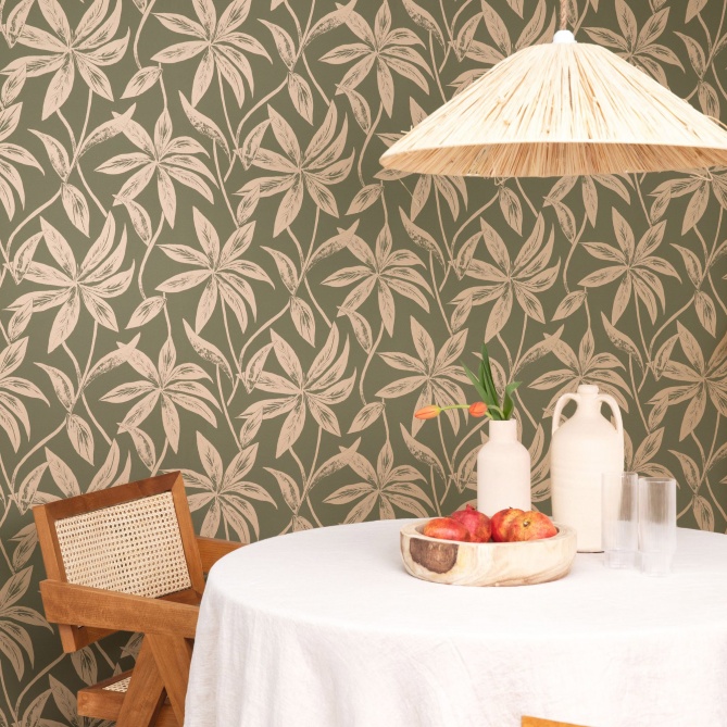 Papel Pintado Hojas de castaños - FECAMP 06 | MURAKE - 86066