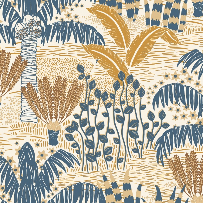 Papel Pintado Ambiente tropical - DINARD 03 | MURAKE - 86073