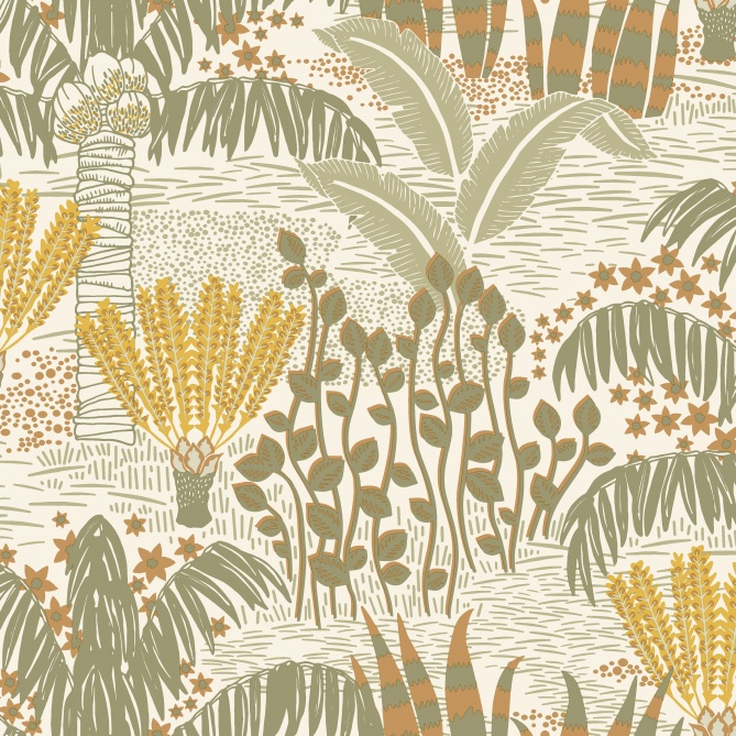 Papel Pintado Ambiente tropical - DINARD 05 | MURAKE - 86075