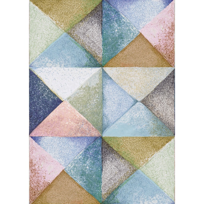 Mural Triángulos de tinta - VARFJO  | MURAKE - 85945