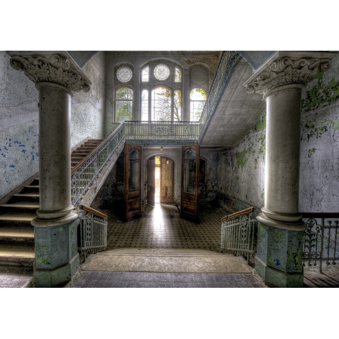 Mural Escalera antigua - TALK  | MURAKE - 85955