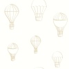 Papel Pintado Globos aerostáticos minimalistas - ASKOLE 01 | MURAKE - 85841