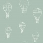 Papel Pintado Globos aerostáticos minimalistas - ASKOLE 03 | MURAKE - 85843