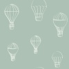 Papel Pintado Globos aerostáticos minimalistas - ASKOLE 03 | MURAKE - 85843