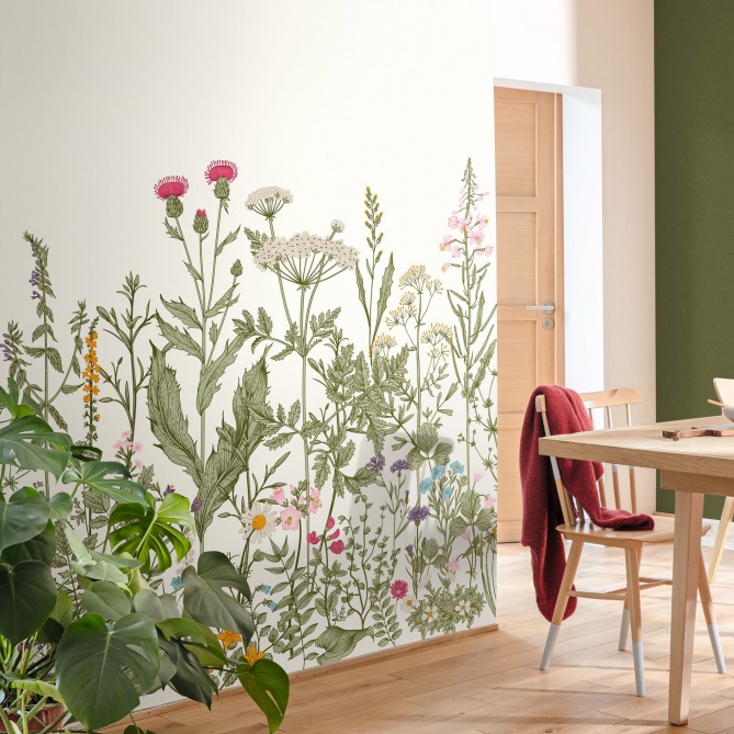 Mural Flores y follaje - MOSFELLS  | MURAKE - 85870