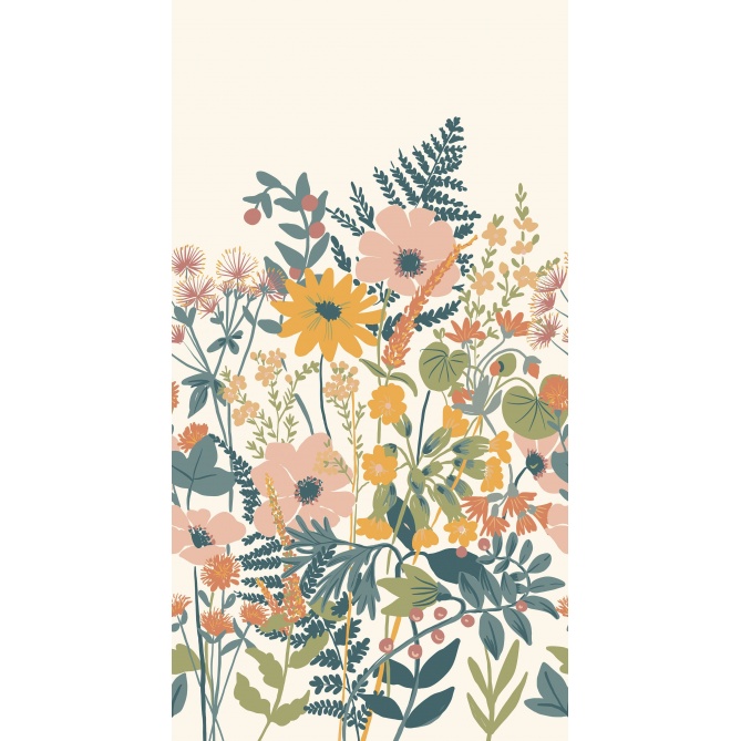 Mural Flores y follaje de hadas - BYGGOA  | MURAKE - 85871