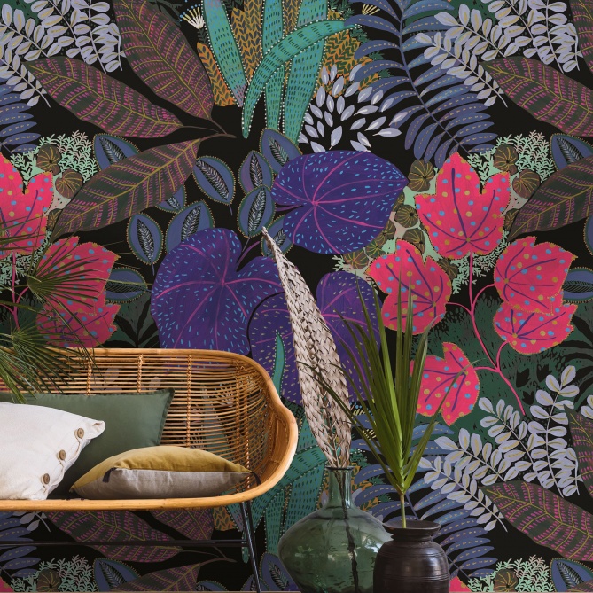 Mural Hojas tropicales - DJUPI  | MURAKE - 85872