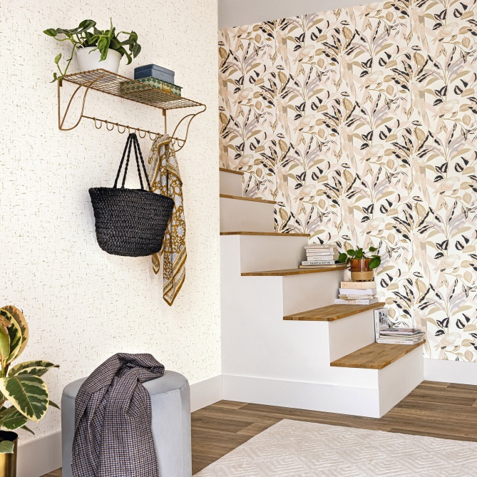 Papel Pintado Loros en una jungla chic - MINORCA 01 | MURAKE - 86171