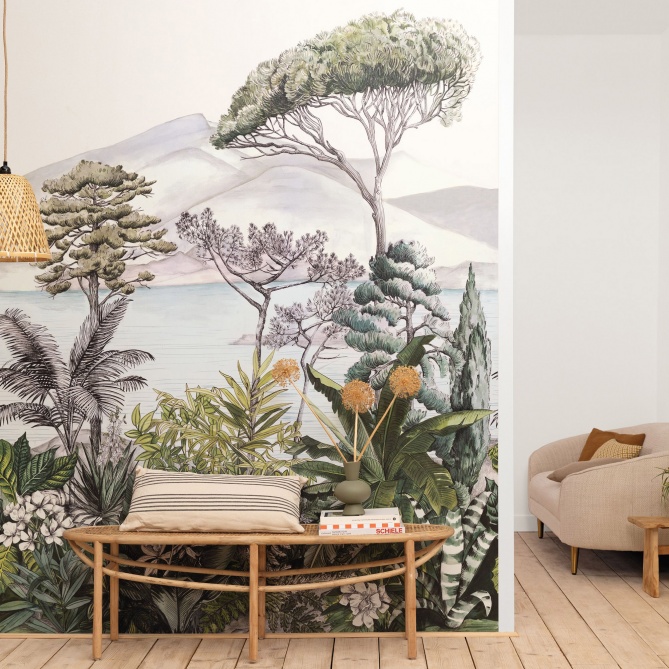 Mural Vegetación mediterránea - ESPINAGO 01 | MURAKE - 86361