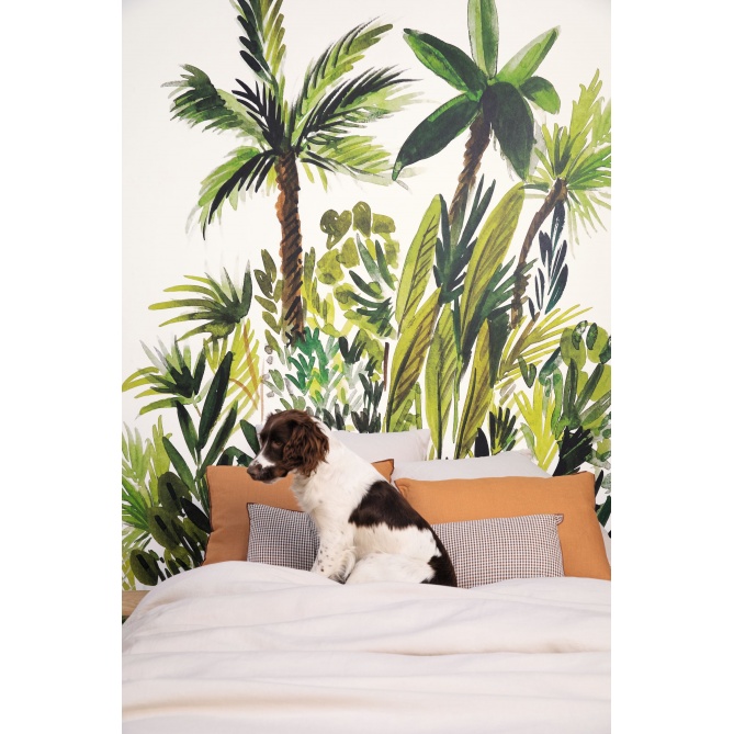 Mural Bosque tropical en acuarela - VIRGUIÑA  | MURAKE - 86366