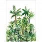 Mural Bosque tropical en acuarela - VIRGUIÑA  | MURAKE - 86366