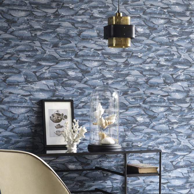 Papel Pintado Banco de peces - ARDEA 03 | MURAKE - 7018-33