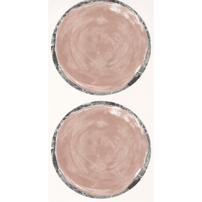 Papel Pintado Grandes círculos dibujados con pincel - NEIDEN 01 | MURAKE - 7017-76