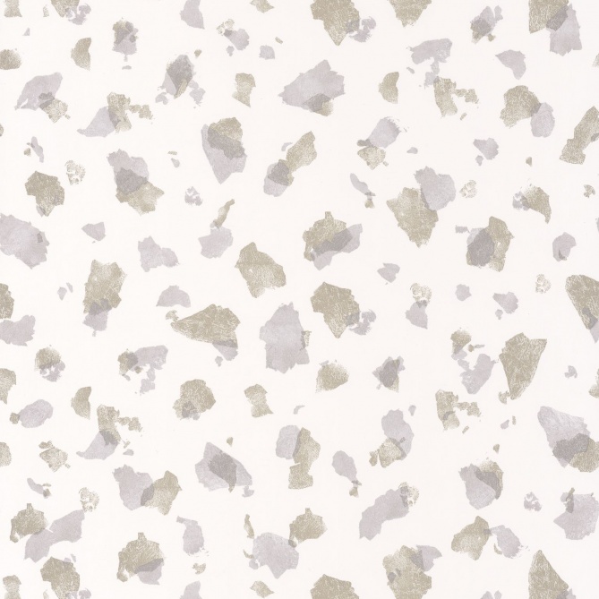 Papel Pintado Trozos de pan de oro o enorme terrazo - OTALAMPI 02 | MURAKE - 7017-92