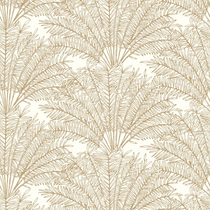 Papel Pintado Hojas de palma en abanico - TELSON 01 | MURAKE - 86231