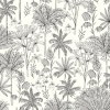 Papel Pintado Árboles tropicales y palmeras - DIASTEMA 01 | MURAKE - 86241