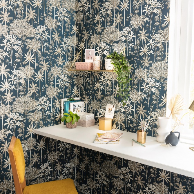 Papel Pintado Árboles tropicales y palmeras - DIASTEMA 03 | MURAKE - 86243