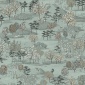 Papel Pintado Jardines con pequeños árboles - RECAZO 04 | MURAKE - 86249