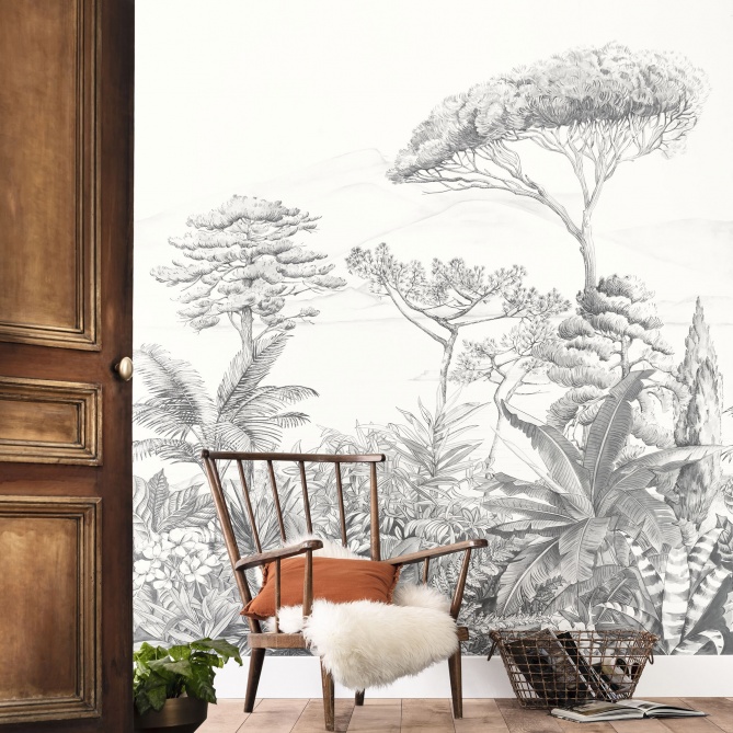 Mural Vegetación mediterránea - ESPINAGO 02 | MURAKE - 86362