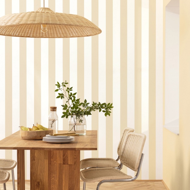 Papel Pintado Rayas verticales simples - GIRONDE 02 | MURAKE - 86512