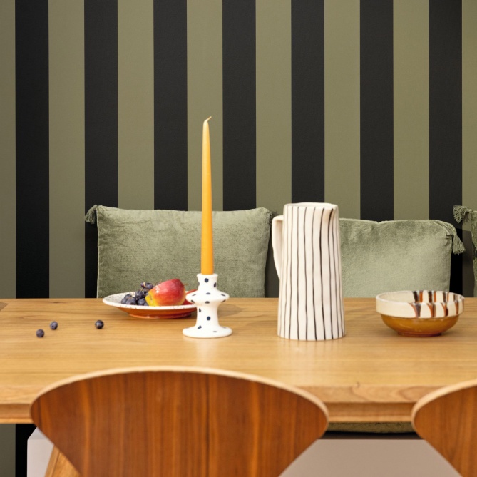 Papel Pintado Rayas verticales simples - GIRONDE 06 | MURAKE - 86516