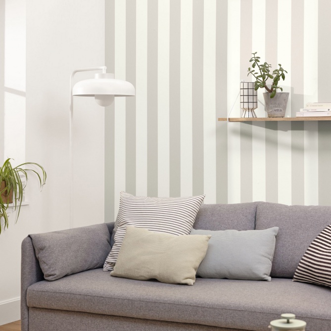 Papel Pintado Rayas verticales simples - GIRONDE 07 | MURAKE - 86517