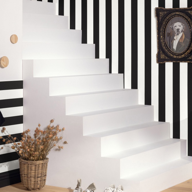 Papel Pintado Rayas verticales simples - GIRONDE 08 | MURAKE - 86518