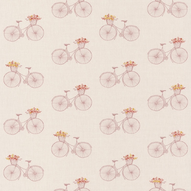 Papel Pintado Bicicletas con cestas de flores - SABLES 02 | MURAKE - 86467