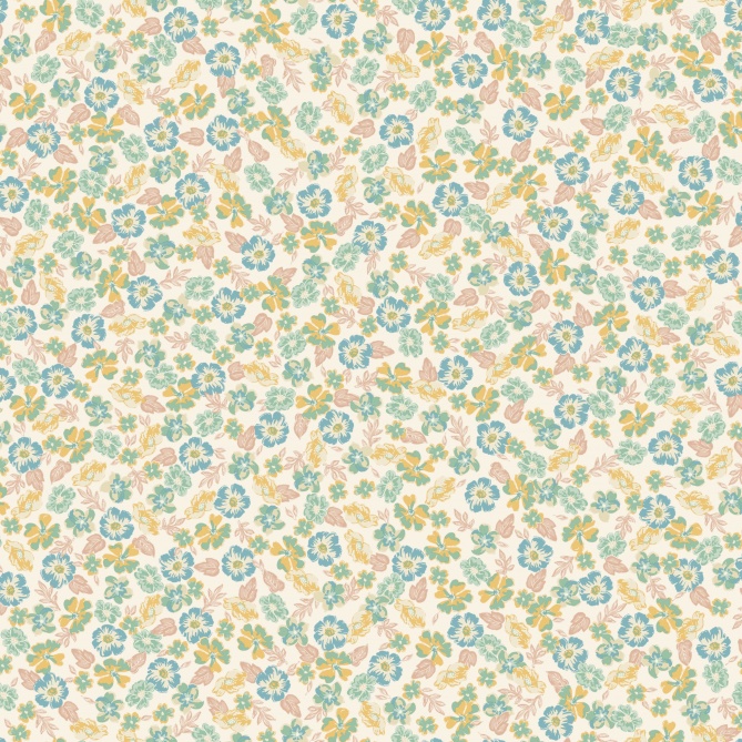 Papel Pintado Pequeñas flores románticas - SANDO 03 | MURAKE - 86083