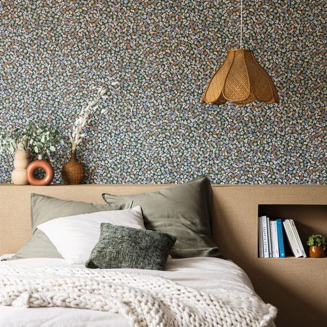 Papel Pintado Pequeñas flores románticas - SANDO 05 | MURAKE - 86085