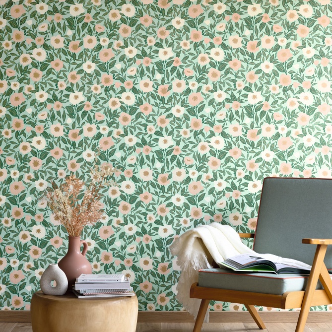 Papel Pintado Flores gráficas originales - PASCALI 04 | MURAKE - 86114