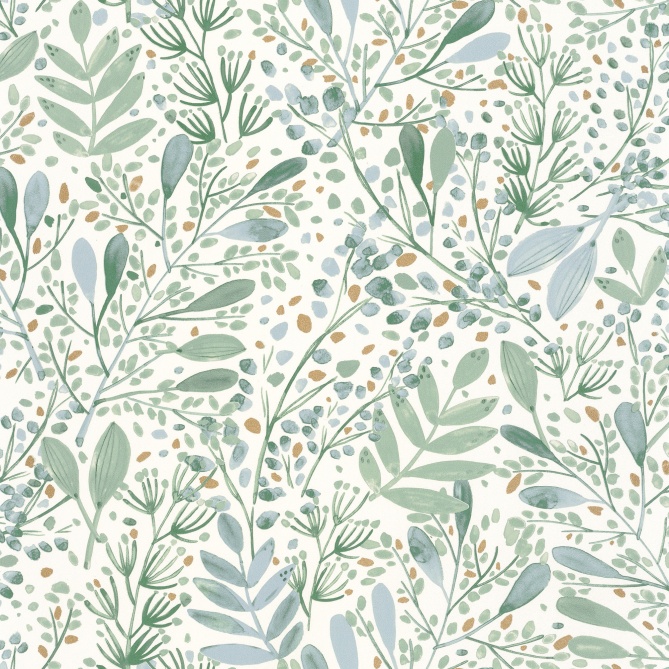 Papel Pintado Follaje gráfico y dinámico - INTROPISA 03 | MURAKE - 86283