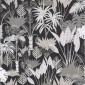 Papel Pintado Jungla tropical con lunares dorados - BENODET 05 | MURAKE - 86395