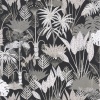 Papel Pintado Jungla tropical con lunares dorados - BENODET 05 | MURAKE - 86395